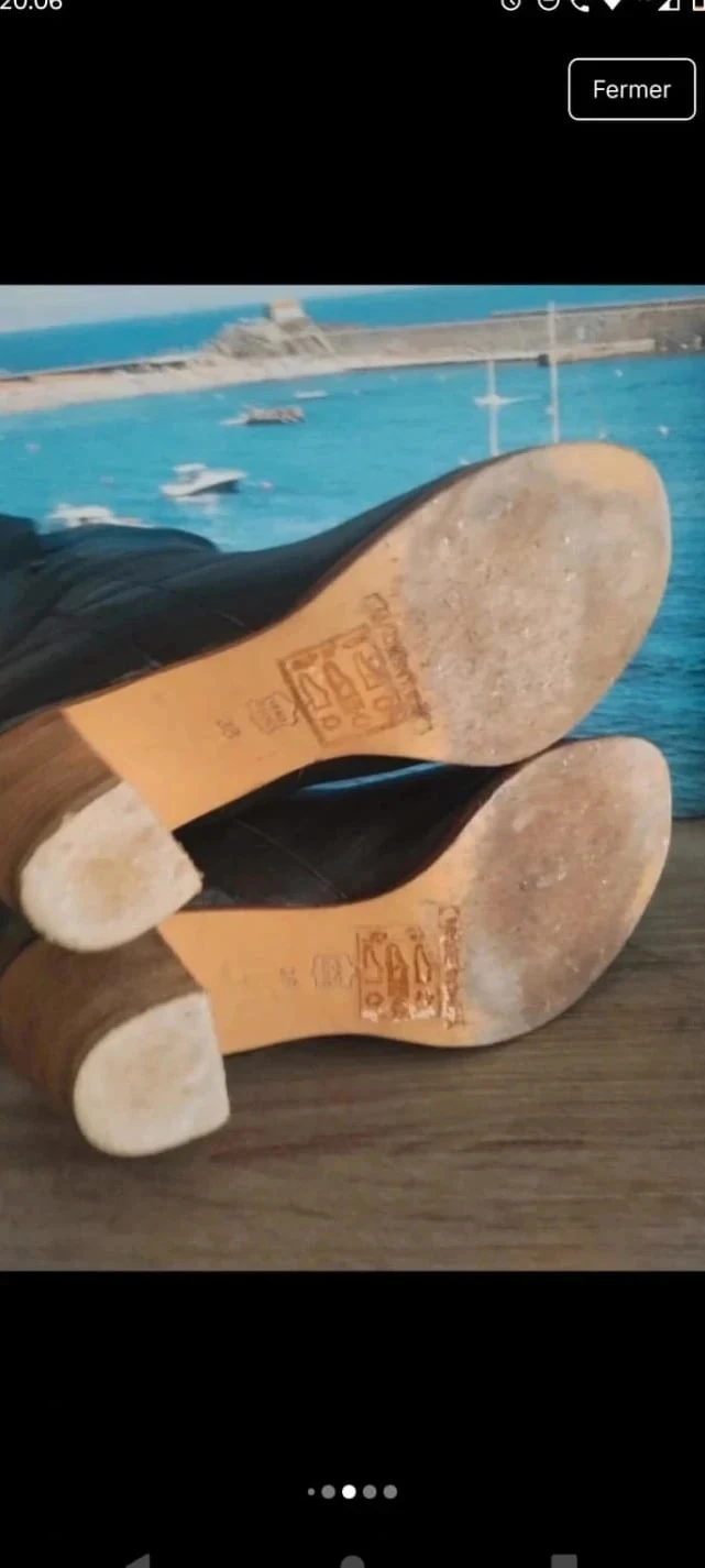 Botas femininas pretas les tropéziennes P38 – photo 7